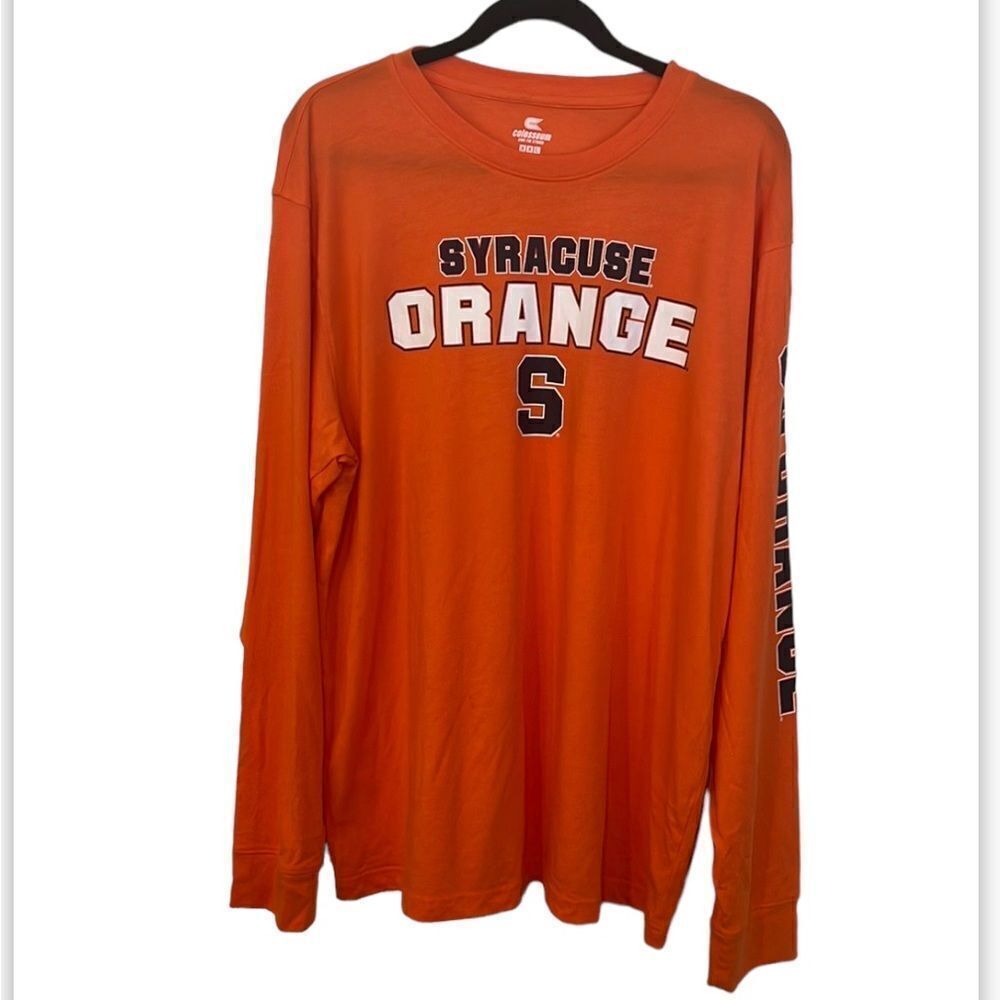 Syracuse Go Orange Men’s XXL large long sleeve shirt NEW